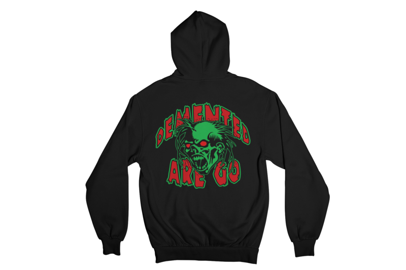 DEMENTED ARE GO &quot;ACID HEAD&quot; HOODIE ZIP for WOMAN