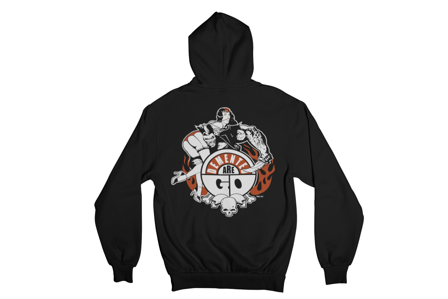 DEMENTED ARE GO &quot;BILLY&quot; HOODIE ZIP for MEN