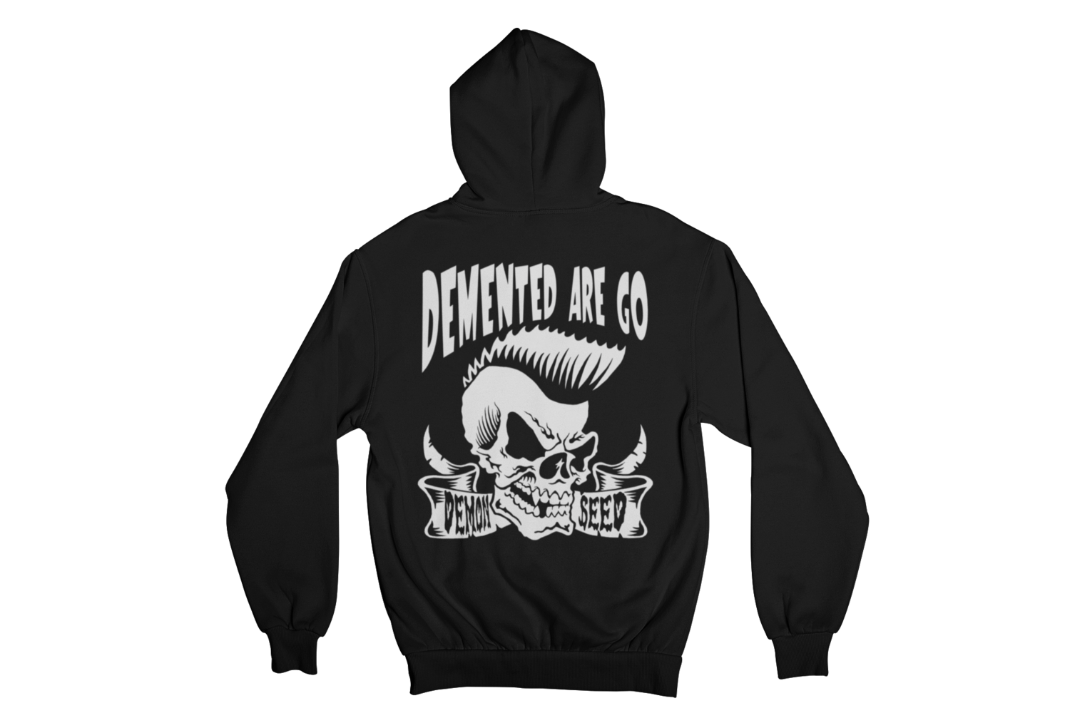 DEMENTED ARE GO &quot;DEMON SEED&quot; HOODIE ZIP for WOMAN