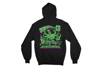 DEMENTED ARE GO &quot;DESTRUCTION BOY&quot; HOODIE ZIP for MEN