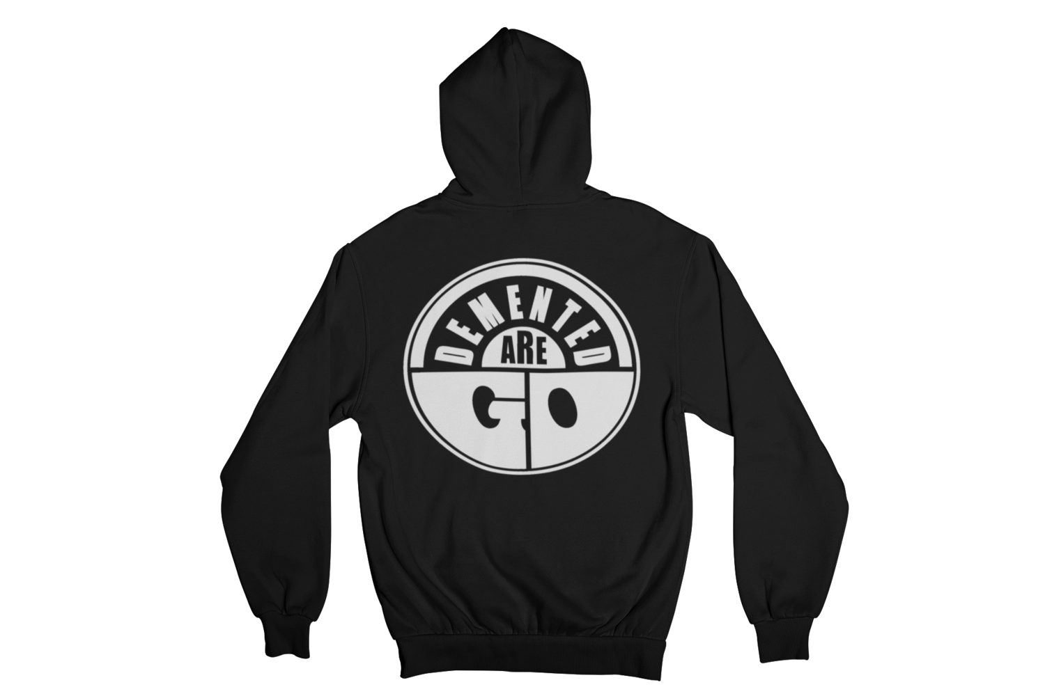 DEMENTED ARE GO &quot;LOGO&quot; HOODIE ZIP for MEN