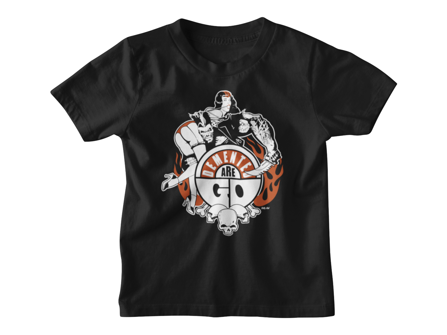 DEMENTED ARE GO &quot;Billy&quot; T-SHIRT KIDS