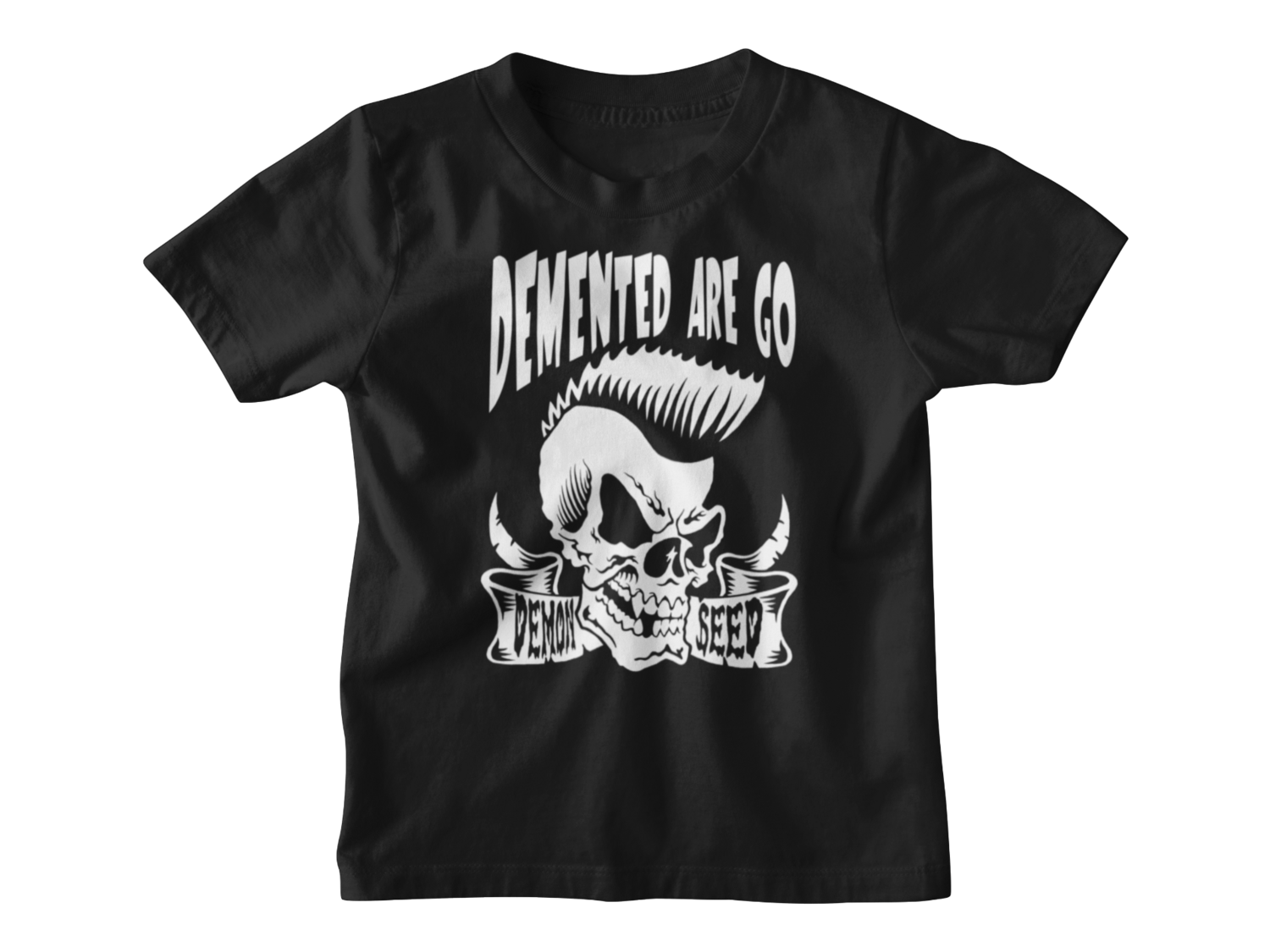 DEMENTED ARE GO &quot;Demon Seed&quot; T-SHIRT KIDS, Size: 3/4 years