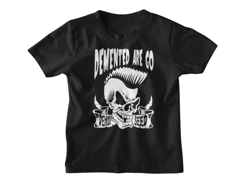 DEMENTED ARE GO &quot;Demon Seed&quot; T-SHIRT KIDS
