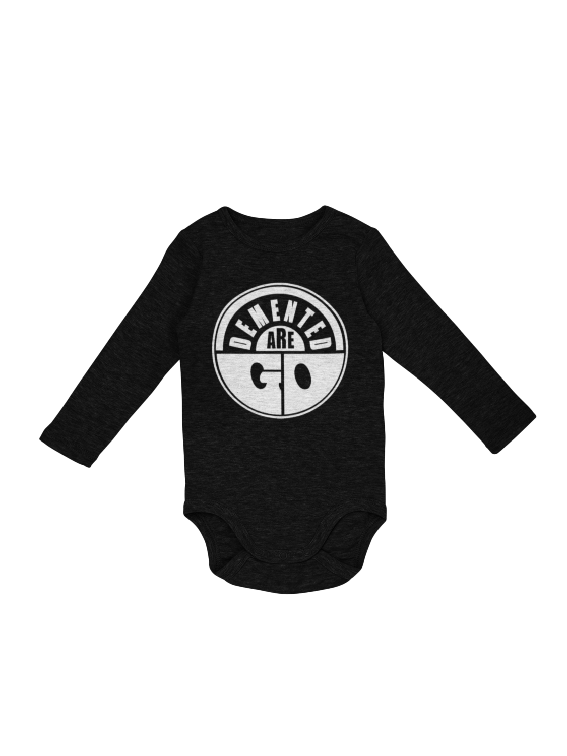 DEMENTED ARE GO &quot;Logo&quot; BABY ONIESE