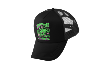 DEMENTED ARE GO &quot;Destruction boy&quot; TRUCKER CAP