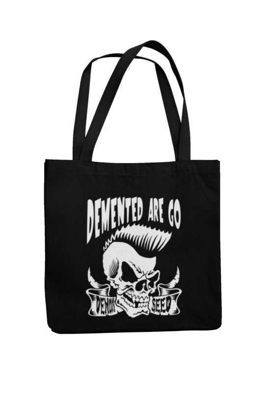 DEMENTED ARE GO Cotton Bag Demon Seed