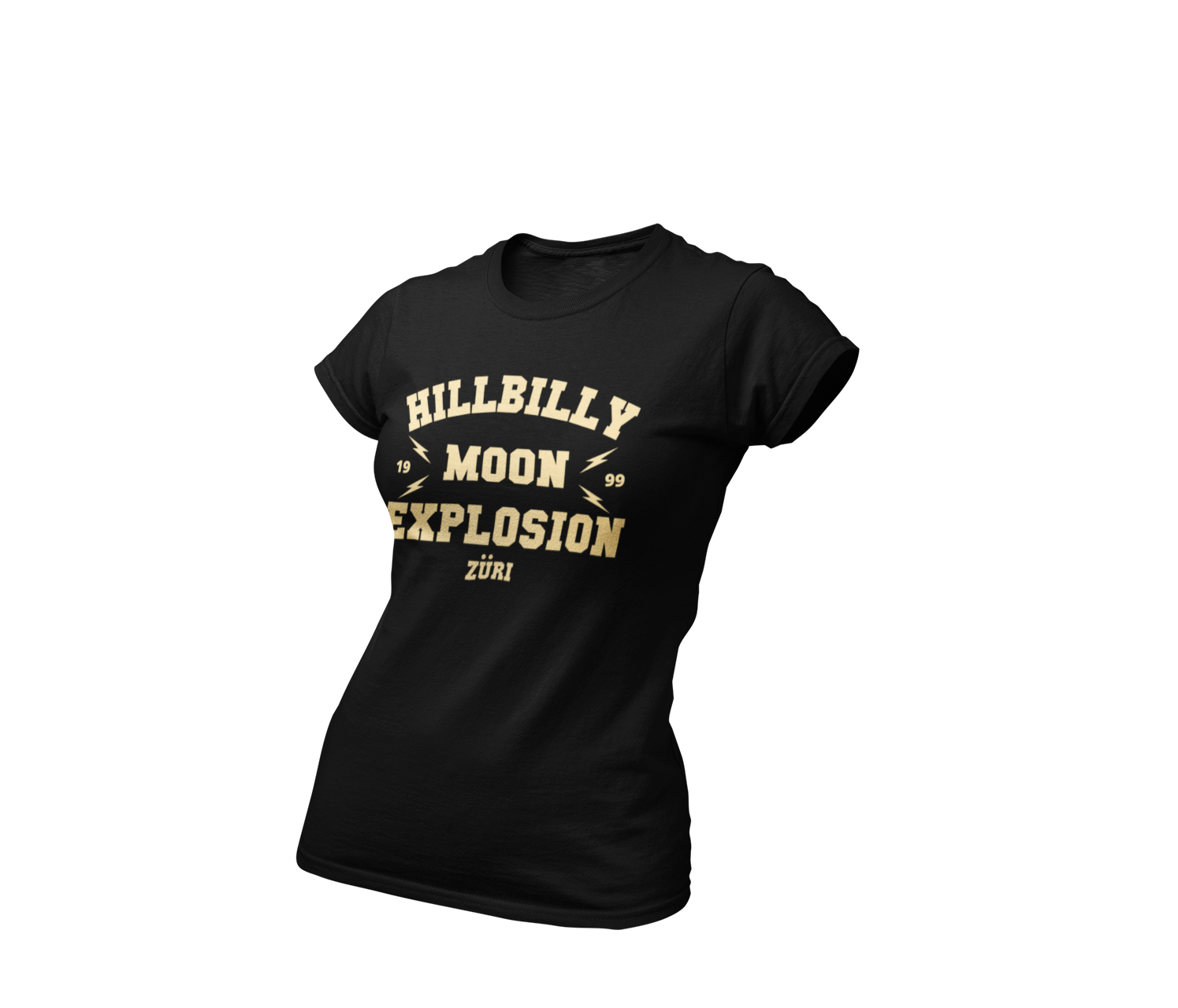 HILLBILLY MOON EXPLOSION "ZÜRI" tshirt for WOMEN