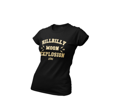HILLBILLY MOON EXPLOSION &quot;ZÜRI&quot; tshirt for WOMEN