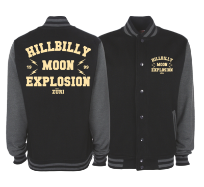 HILLBILLY MOON EXPLOSION &quot;ZÜRI&quot; VARSITY JACKET UNISEX