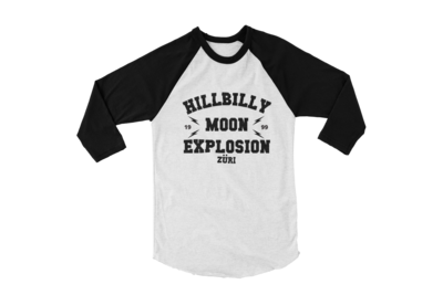 HILLBILLY MOON EXPLOSION &quot;Züri&quot; BASEBALL LONG SLEEVE UNISEX