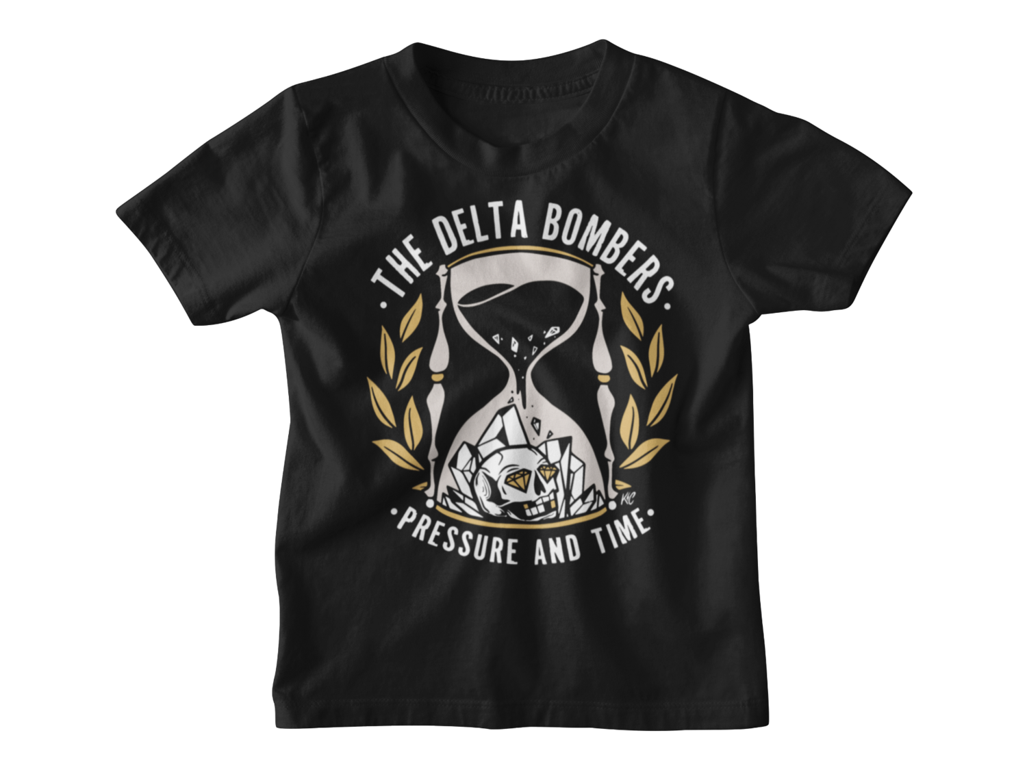 THE DELTA BOMBERS "Pressure and time" T-SHIRT KIDS