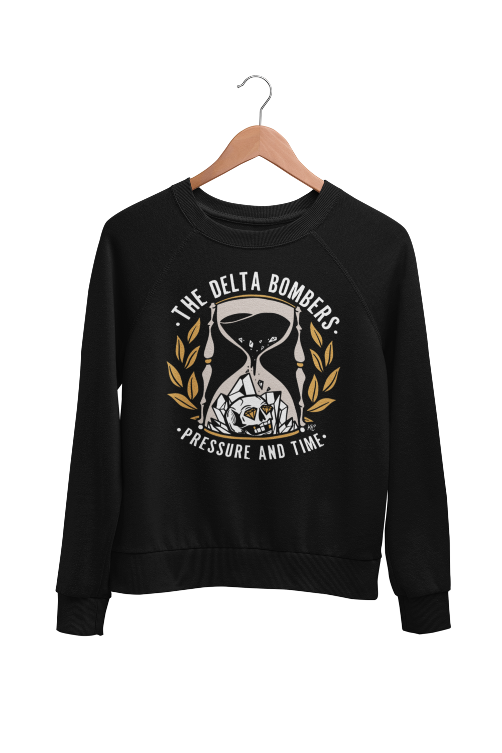 THE DELTA BOMBERS "Pressure and time" SWEATSHIRT