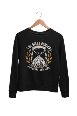 THE DELTA BOMBERS &quot;Pressure and time&quot; SWEATSHIRT