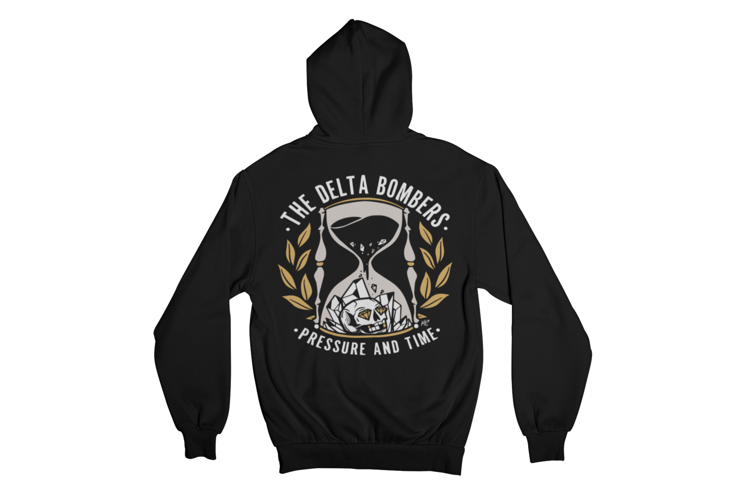 THE DELTA BOMBERS &quot;PRESSURE AND TIME&quot; HOODIE ZIP for MEN