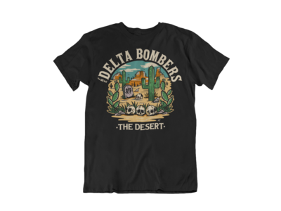 THE DELTA BOMBERS T-SHIRT &quot;THE DESERT&quot; for MEN
