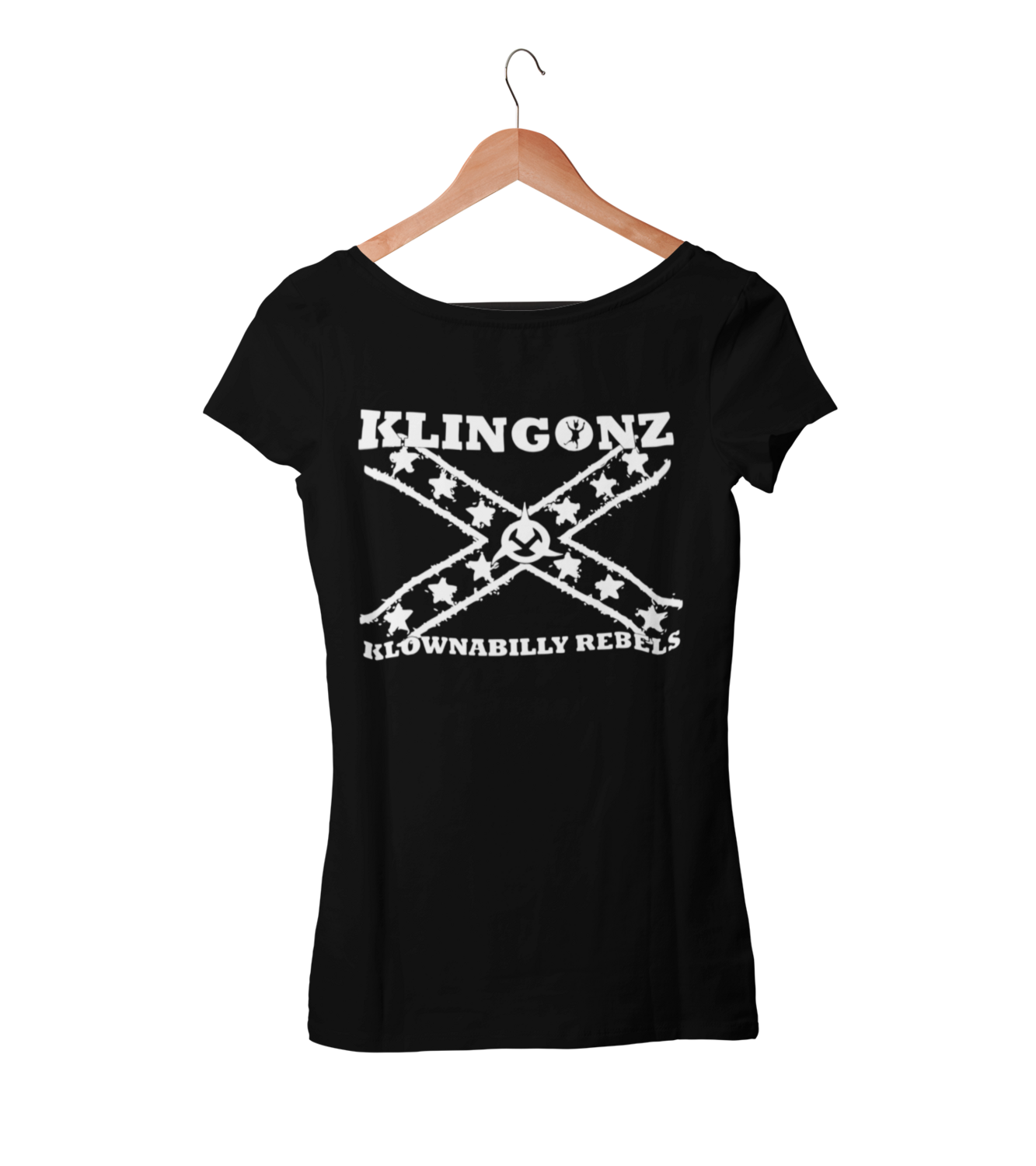 KLINGONZ &quot;Klownabilly Rebels&quot; tshirt for WOMEN