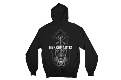 NEKROMANTIX &quot;TOMBSTONE&quot; HOODIE ZIP for WOMAN