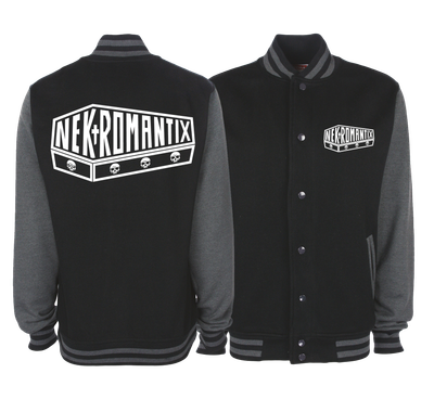 NEKROMANTIX &quot;Nekro logo&quot; VARSITY JACKET UNISEX