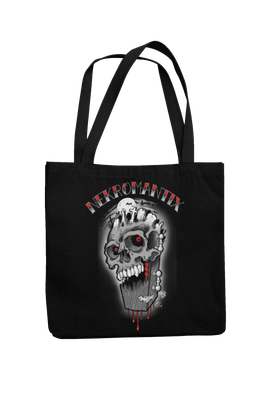 NEKROMANTIX Cotton Bag Coffin Skull