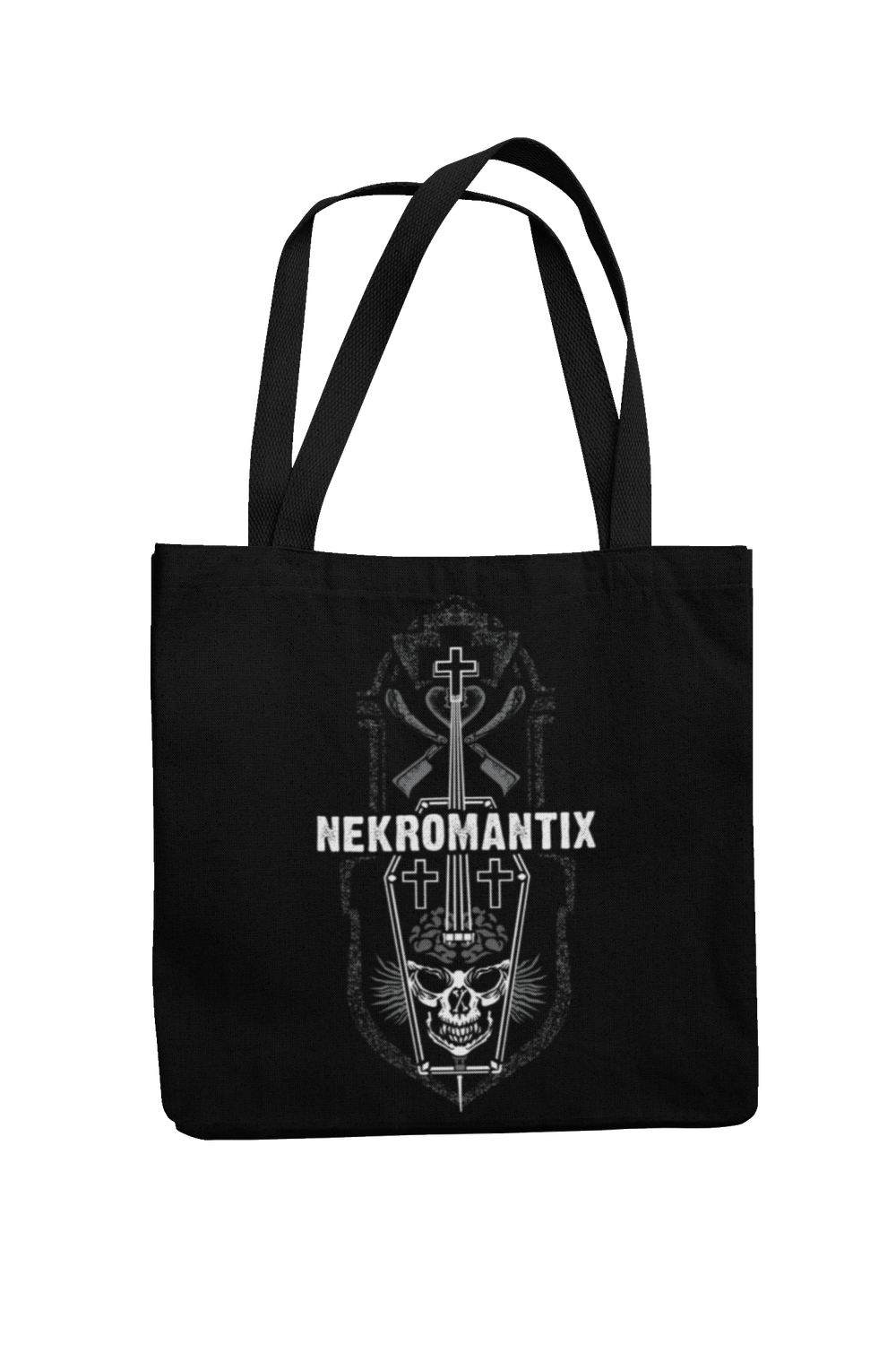 NEKROMANTIX Cotton Bag Tombstone