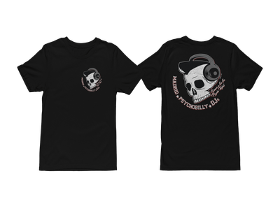 PSYCHO REBEL &amp; SINNER A GO-GO DJ &quot;2024 LOGO&quot; T-SHIRT MAN