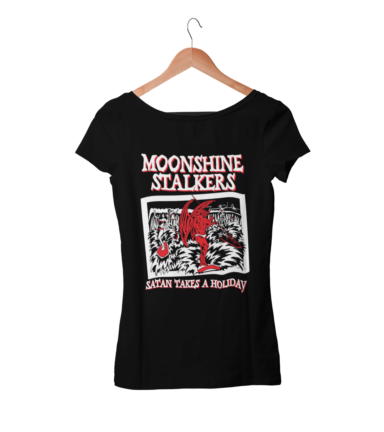 MOONSHINE STALKERS  &quot;Satan Takes a Holiday&quot; for WOMEN
