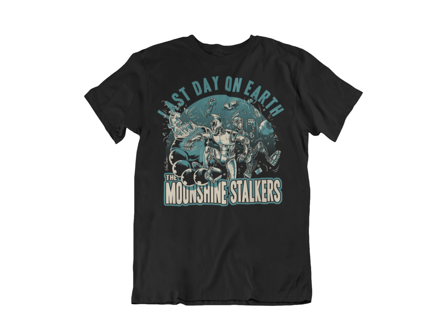 MOONSHINE STALKERS &quot;Stalkers Cyborgs&quot; tshirt for MEN