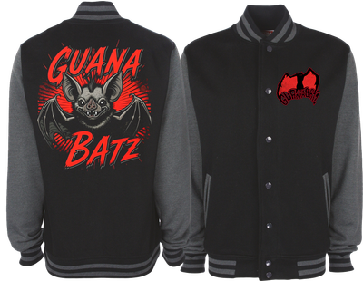 GUANA BATZ &quot;Bat outta hell&quot; VARSITY JACKET UNISEX