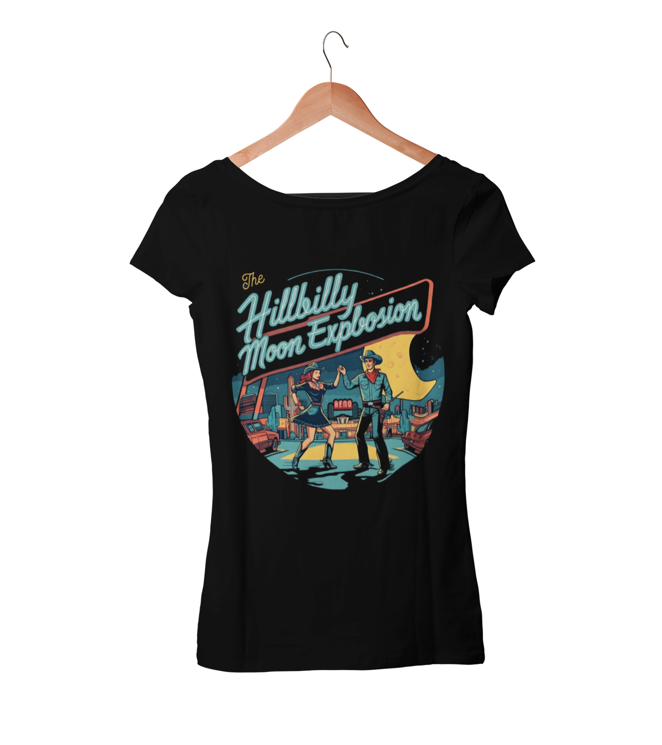 HILLBILLY MOON EXPLOSION &quot;Reno&quot; tshirt for WOMEN