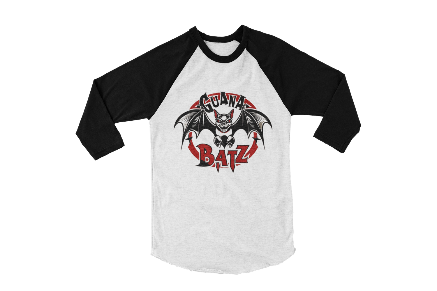 GUANA BATZ &quot;Gargoyle batz&quot; BASEBALL LONG SLEEVE UNISEX