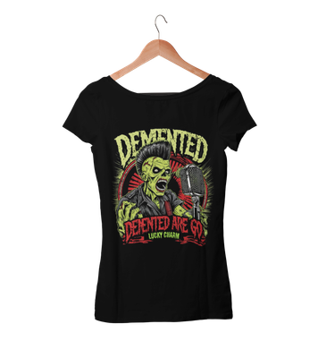 DEMENTED ARE GO &quot;Lucky Charm&quot; tshirt for WOMEN