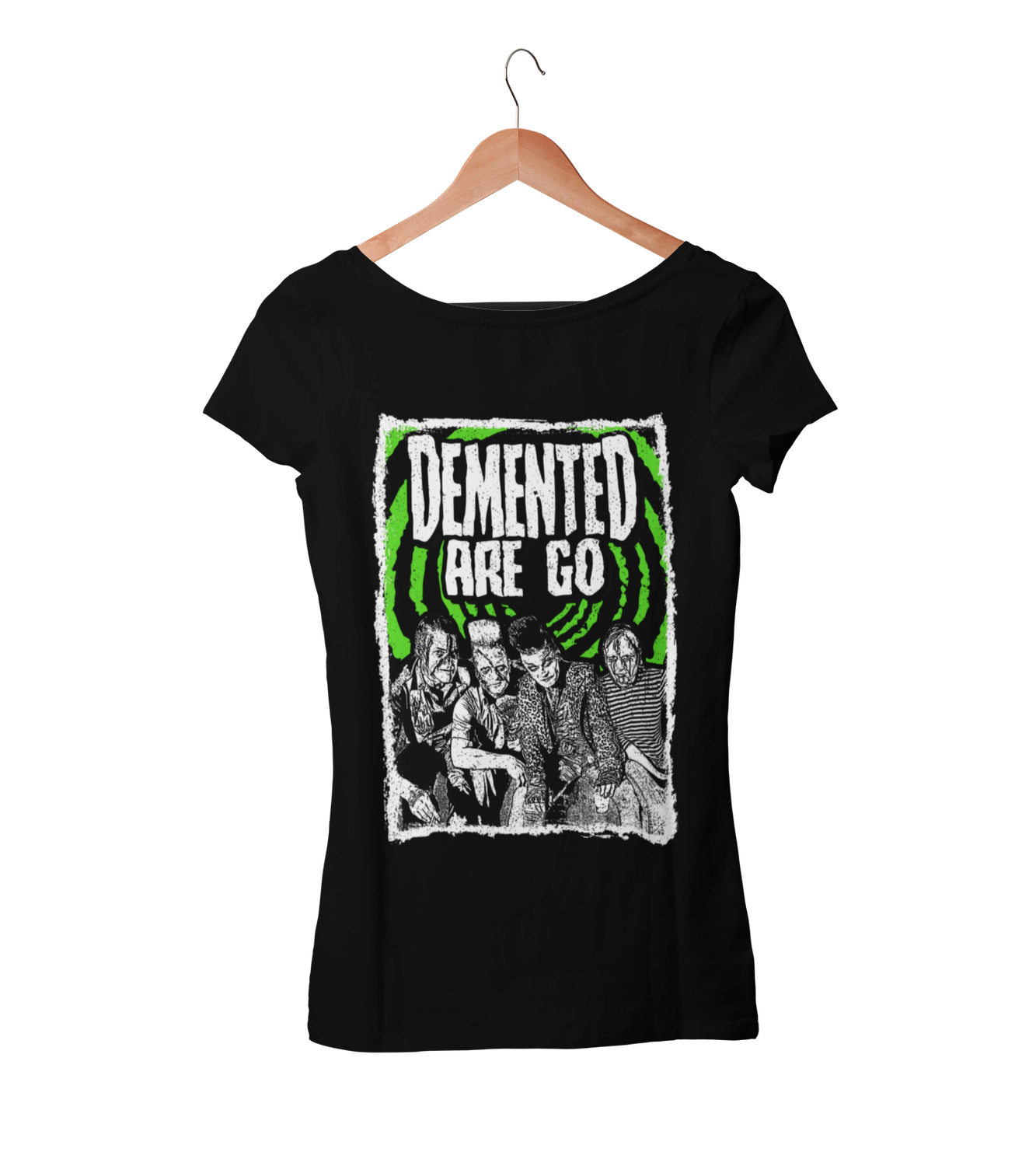 DEMENTED ARE GO &quot;Psychobilly legends&quot; tshirt for WOMEN