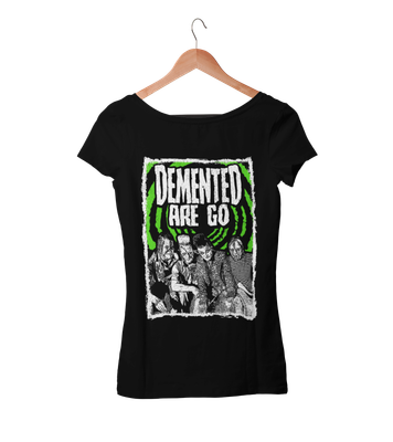 DEMENTED ARE GO &quot;Psychobilly legends&quot; tshirt for WOMEN
