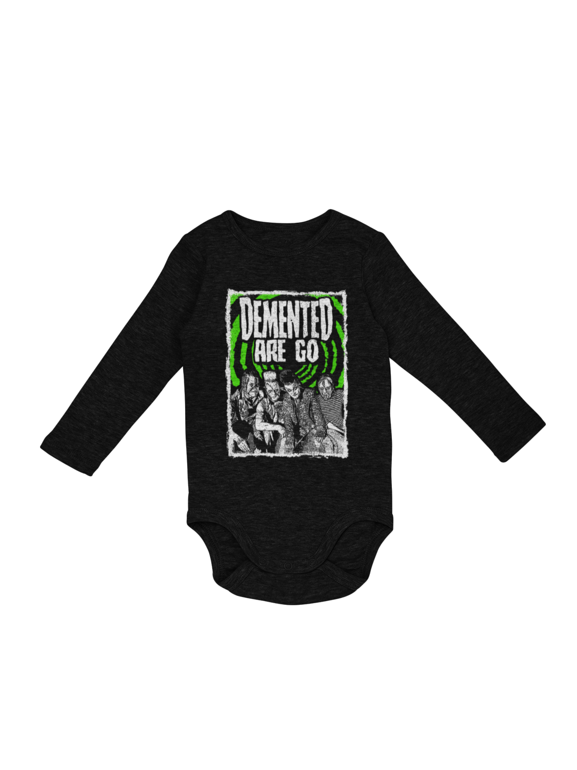 DEMENTED ARE GO &quot;Psychobilly legends&quot; BABY ONIESE
