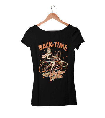 HILLBILLY MOON EXPLOSION &quot;Back in time&quot; tshirt for WOMEN by Solrac