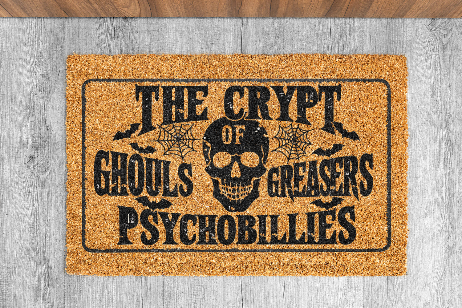 COCONUT DOORMAT  &quot;THE CRYPT&quot;
