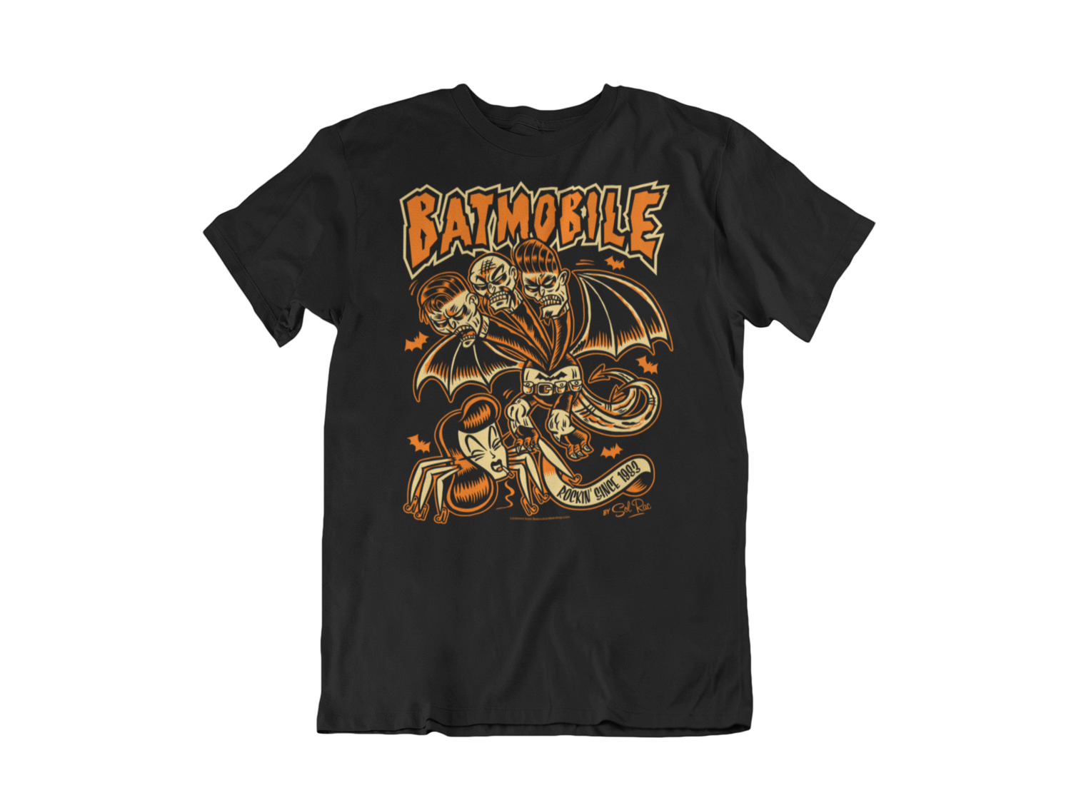 BATMOBILE &quot;Calamitas Arachnus&quot; tshirt for MEN