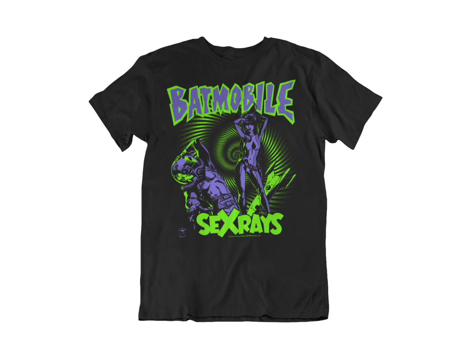BATMOBILE &quot;SEX-RAYS&quot; tshirt for MEN