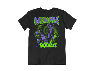 BATMOBILE &quot;SEX-RAYS&quot; tshirt for MEN