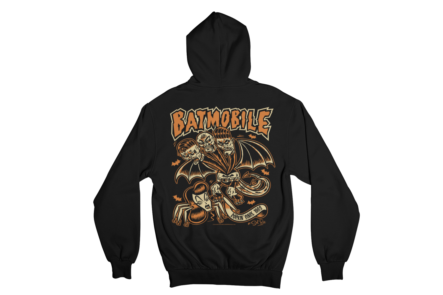 BATMOBILE &quot;Calamitas Arachnus&quot; HOODIE ZIP for WOMEN