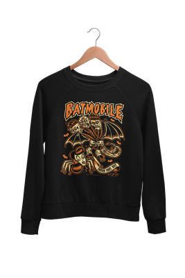 BATMOBILE SWEATSHIRT &quot;Calamitas Arachnus&quot; UNISEX