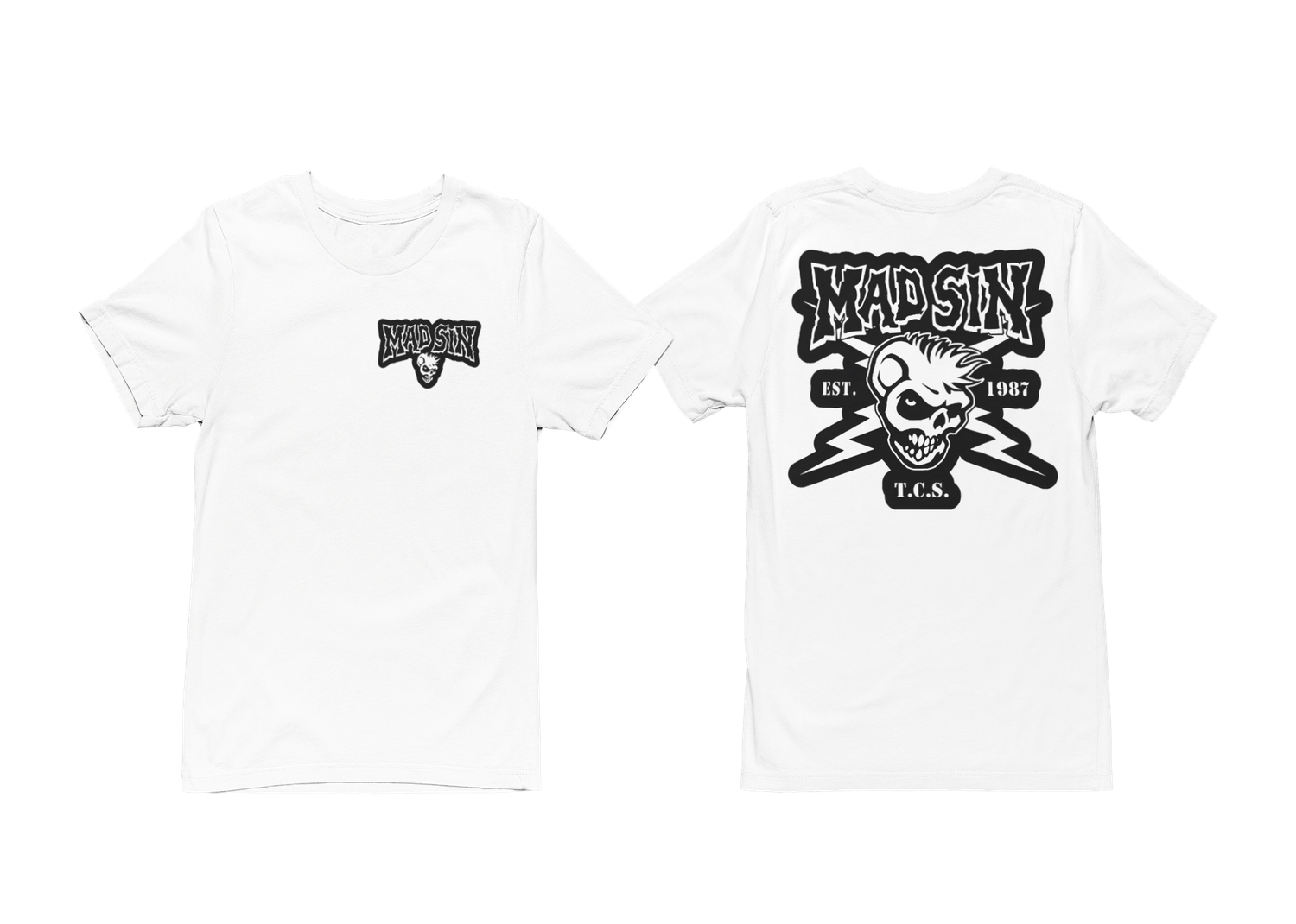 MAD SIN  T-SHIRT &quot;SKULLSTORM&quot; MEN