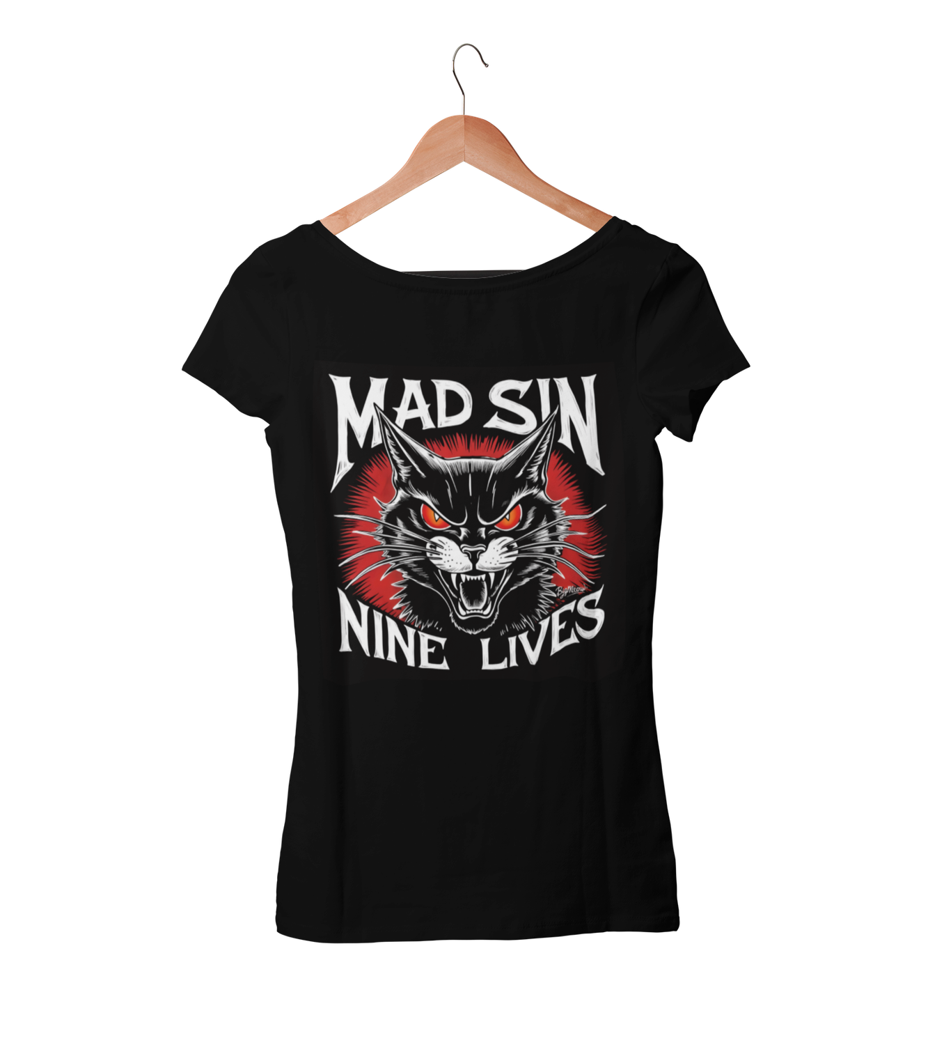 MAD SIN  T-SHIRT &quot;NINE LIVES&quot;  WOMEN