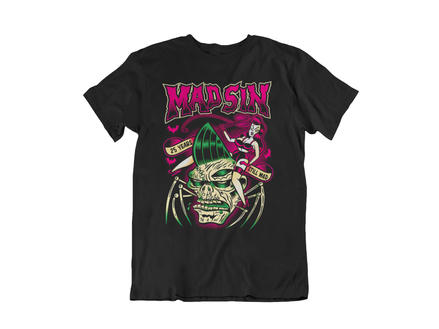 MAD SIN  T-SHIRT &quot;ARACHNIQUEEN&quot; MEN