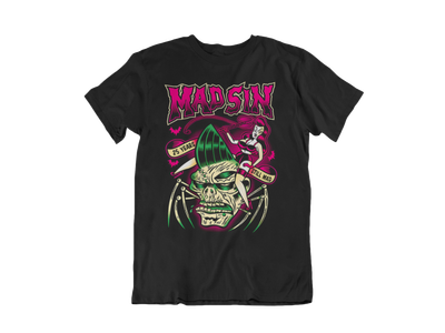 MAD SIN  T-SHIRT &quot;ARACHNIQUEEN&quot; MEN
