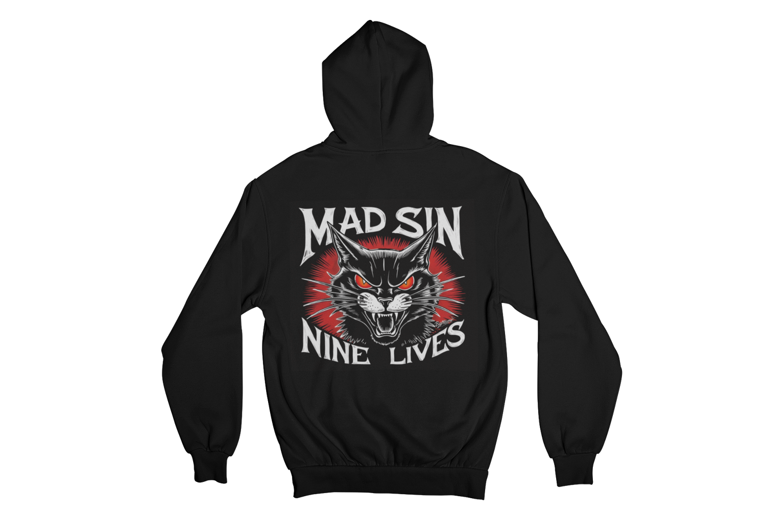 MAD SIN &quot;NINE LIVES&quot; HOODIE ZIP for WOMEN