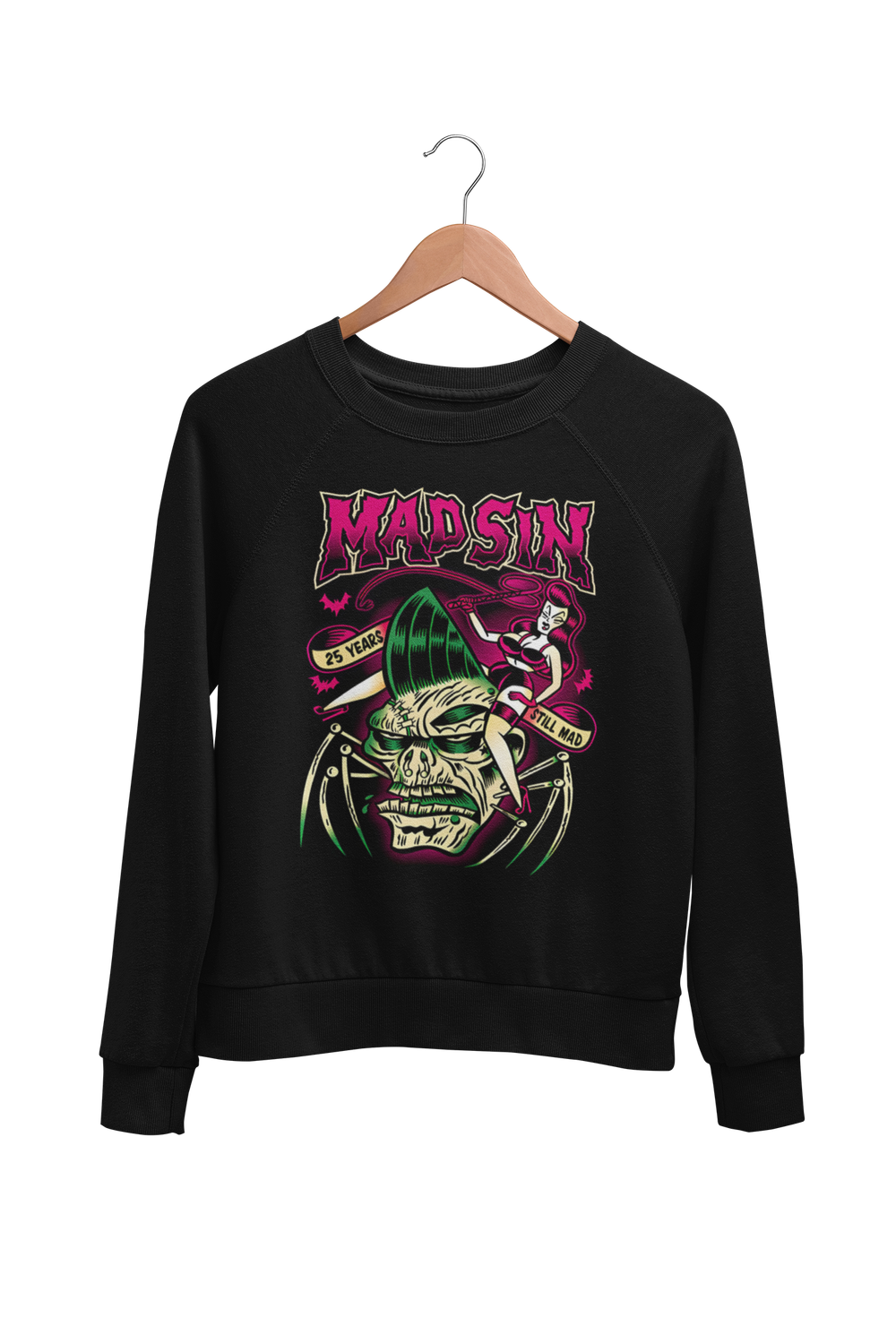 MAD SIN &quot;ARACHNIQUEEN&quot; SWEATSHIRT