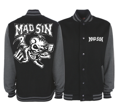 MAD SIN &quot;BROKEN ANGEL&quot; VARSITY JACKET UNISEX  by SOL RAC
