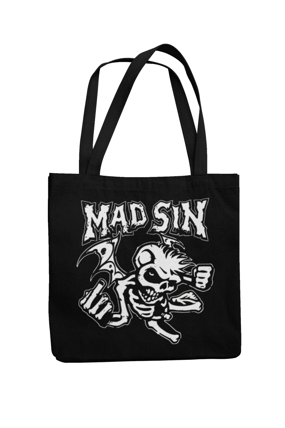MAD SIN Cotton Bag  Nine lives